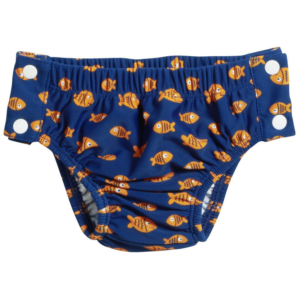 Playshoes UV-Schutz Badehose Für Kinder – Schwimmwindel Mit UPF 50+, Hai-Motiv
