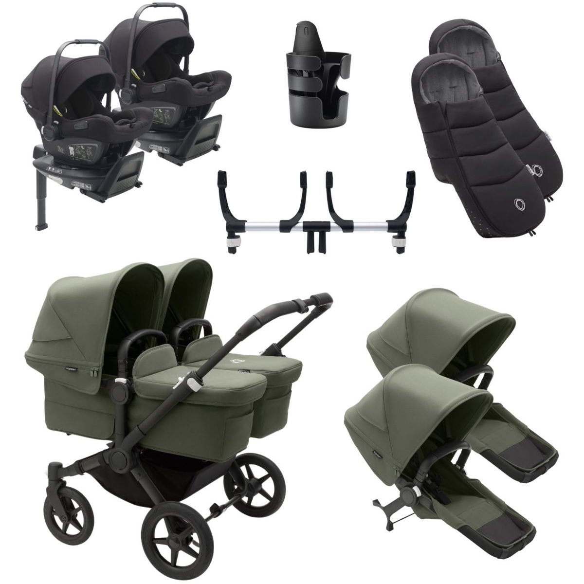 Bugaboo Donkey Twin hotsell + Zubehör