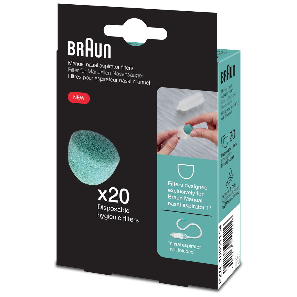Braun replacement filter for nasal aspirator BNA050EU