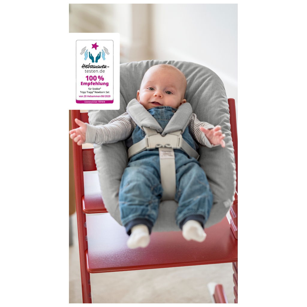 STOKKE Tripp Trapp high chair with newborn set comfort for