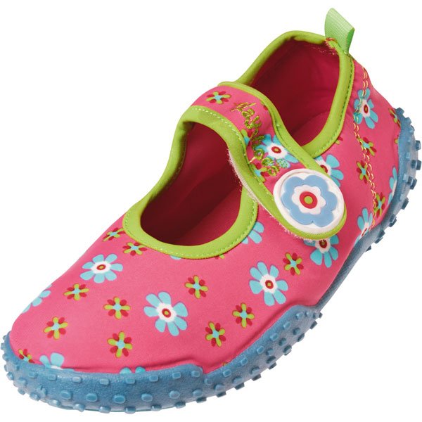 Playshoes Chaussures de bain pour enfants, protection UV, fleurs