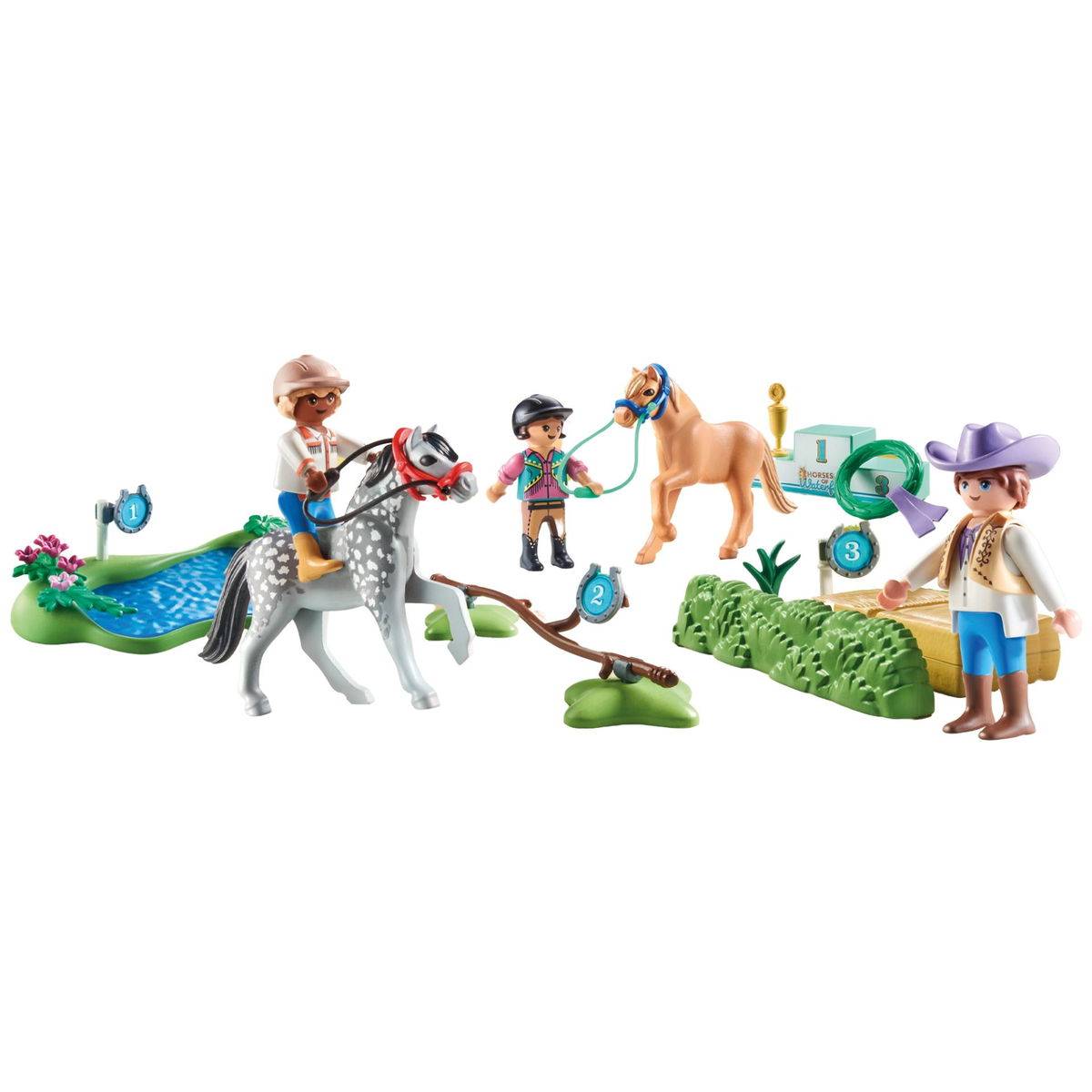 PLAYMOBIL Horses of Waterfall 71495 Pony show 4mybaby