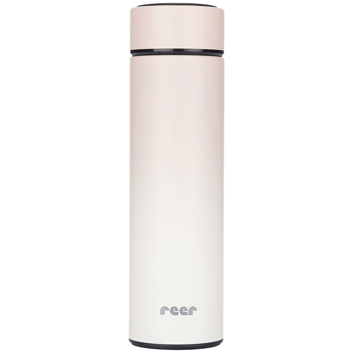 Bouteille Isotherme Reer Colour Pour Bébé - 500 Ml, Acier Inoxydable, Maintient Le Chaud 24h - Couleur Beige