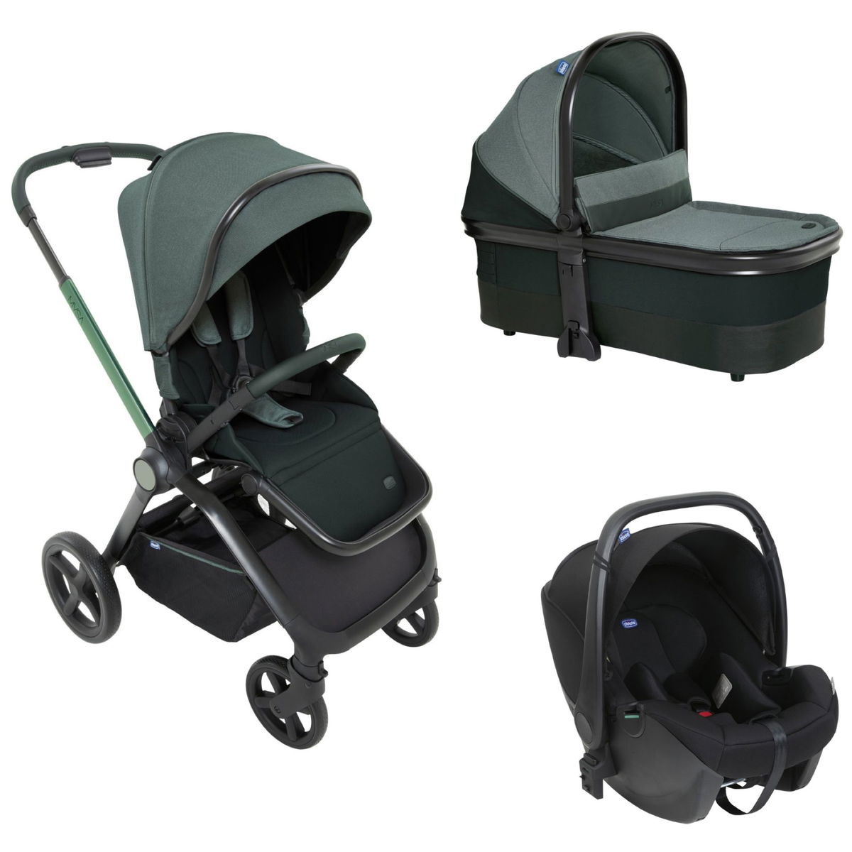 Chicco pushchair 2024 3 in 1