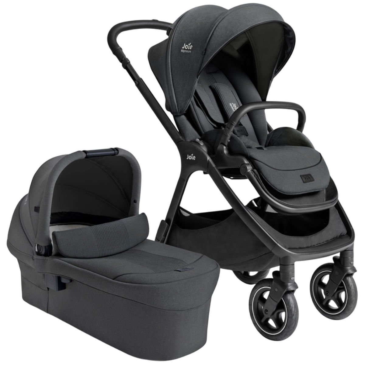 Passeggino Pieghevole Con Seduta Reversibile - Grigio, Capottina Regolabile, Cestino, Cintura 5 Punti, Per 0-36 Mesi - Foto 9