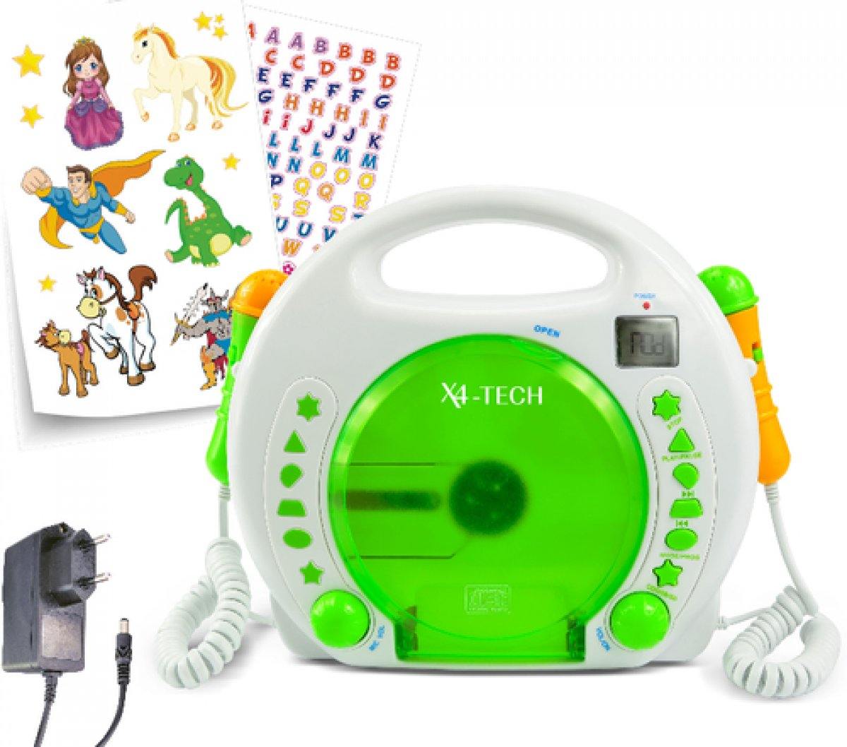 Lecteur CD avec batterie et adaptateur secteur