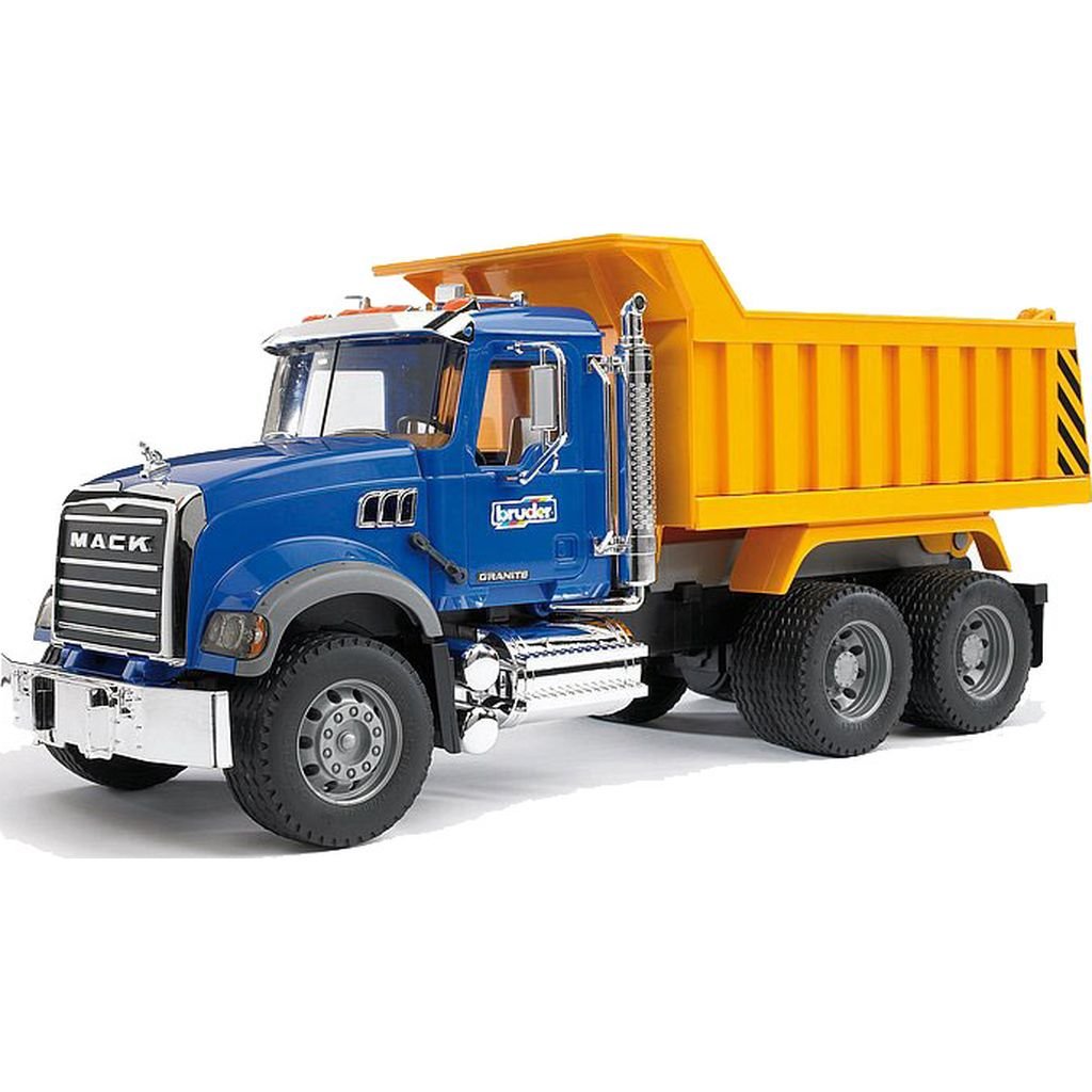 camion bruder MACK Granite con cassone ribaltabile