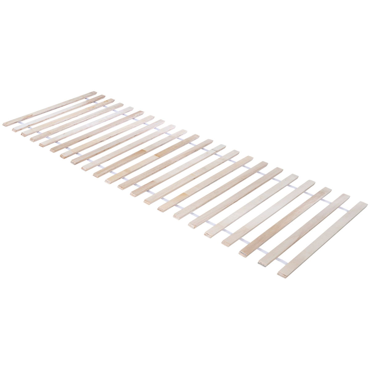 Sommier à Lattes Enroulable VidaXL 70x200 Cm - Bois De Pin Massif Naturel - Support Matelas Lit Simple Moderne