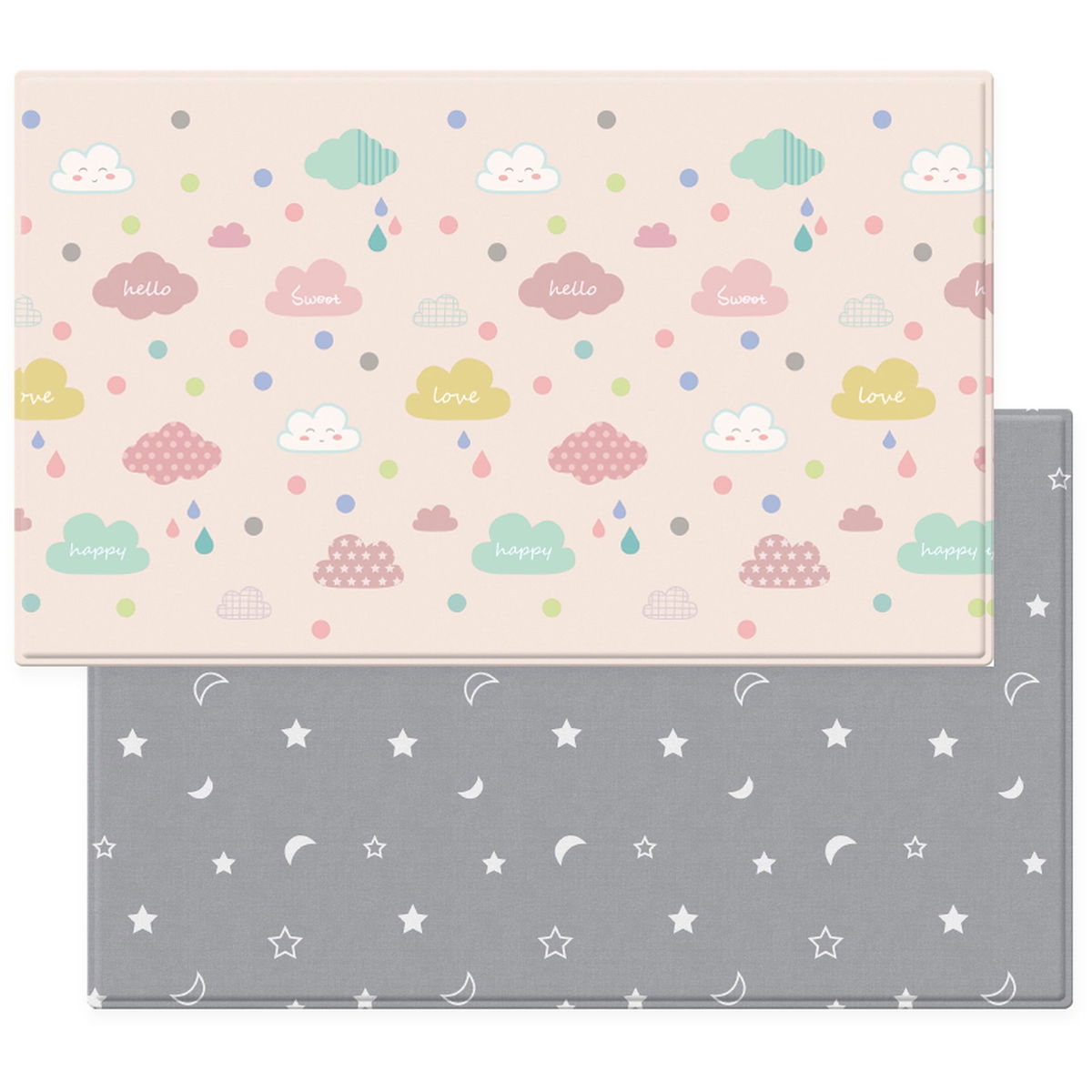 Tappeto Gioco Per Bambini Girls Little Village - Rosa - 17 Misure Disponibili - 100% Poliammide, Altezza 4mm