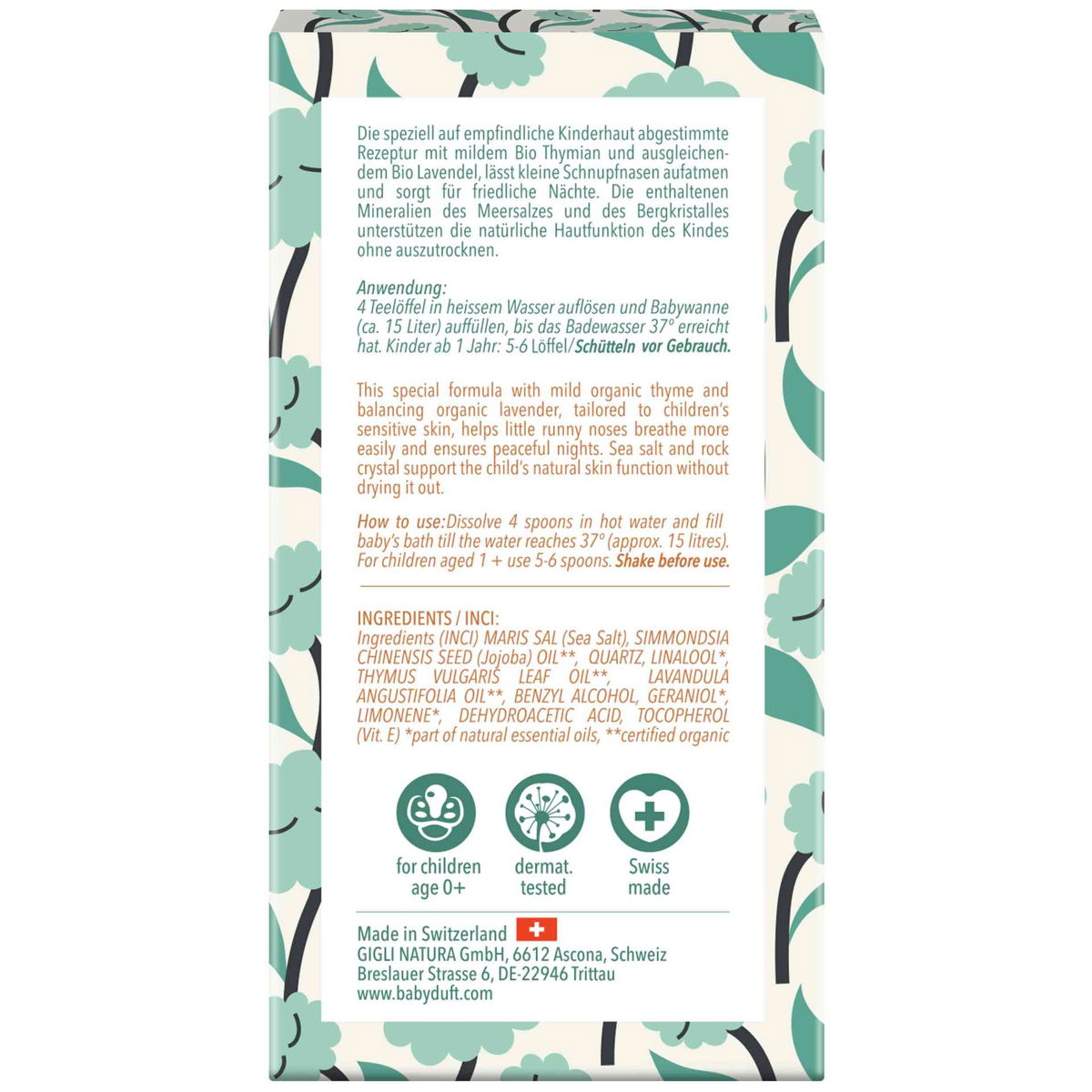 Stay healthy with Babyduft: Cold bath for your well-being