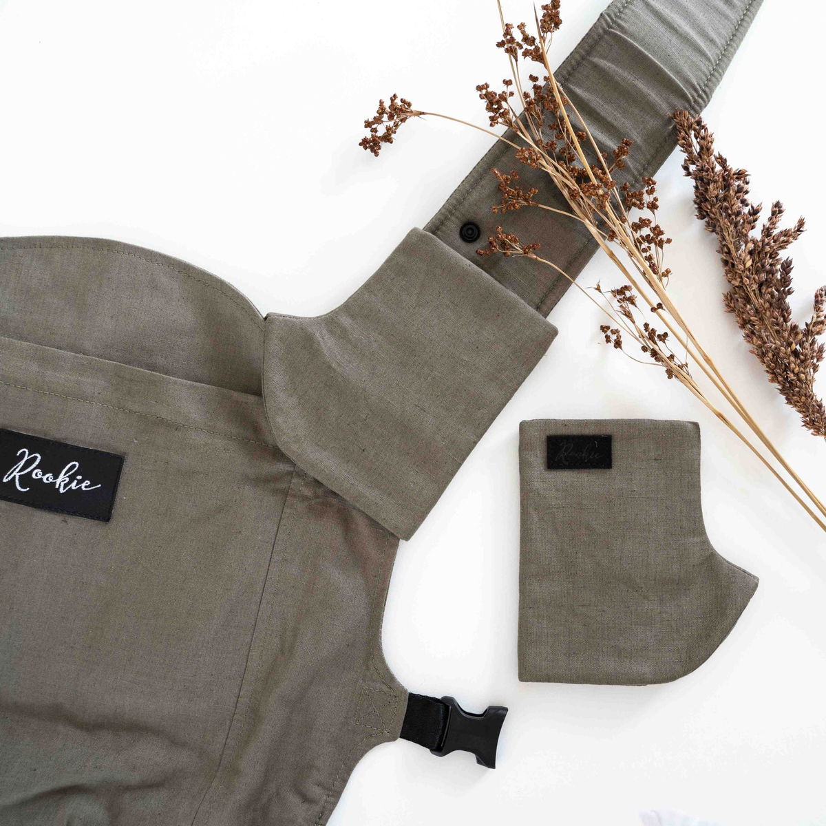 Product Image for Rookie Protège-épaules pour porte-bébé khaki