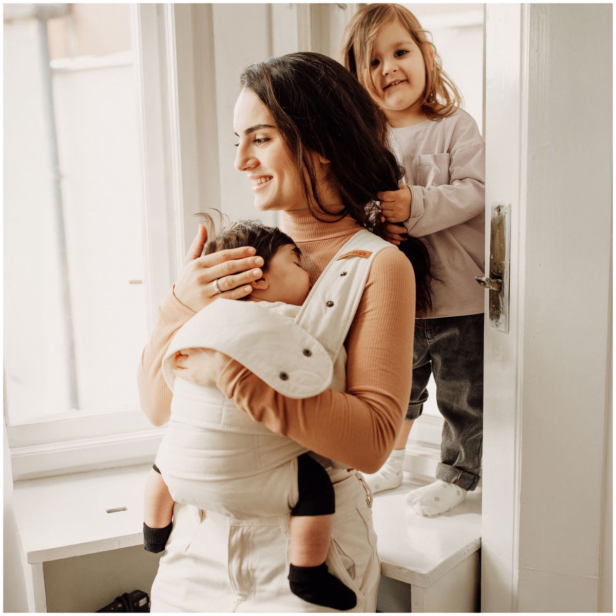 Il Marsupio Fa Male Al Neonato Sciarpa Per La Schiena Del Bambino