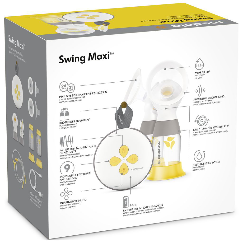 Medela Swing Maxi Effective breast pump for more comfort