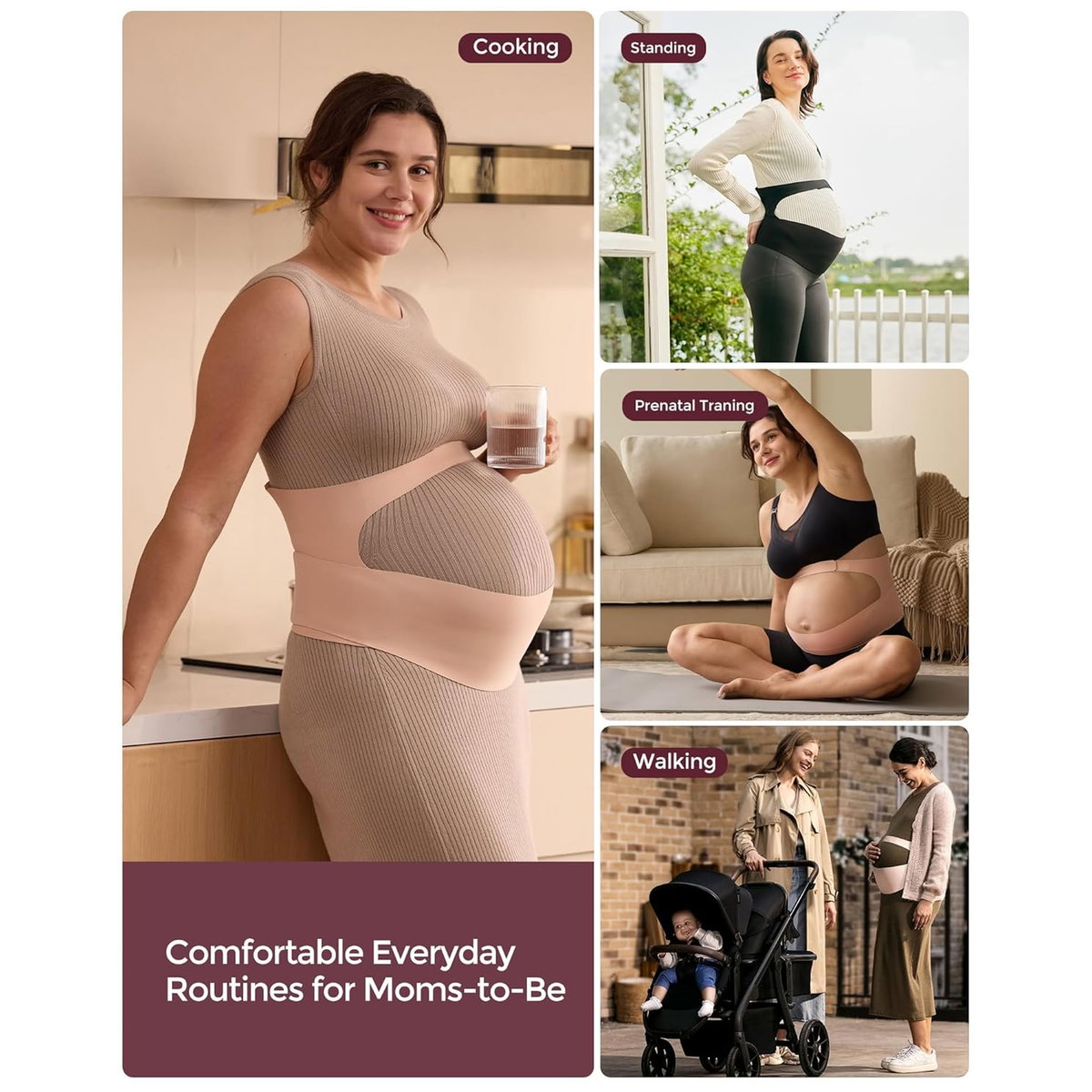 Cintura di maternità maternità per Donna Cintura per Costume di