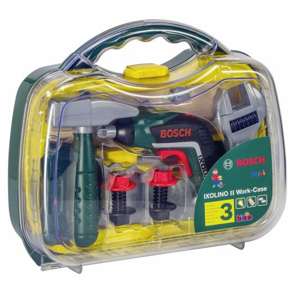 Bosch case with Ixolino the perfect tool set for little craftsmen