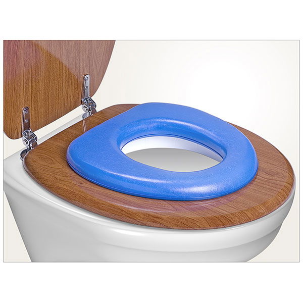reer Siège WC Soft bleu