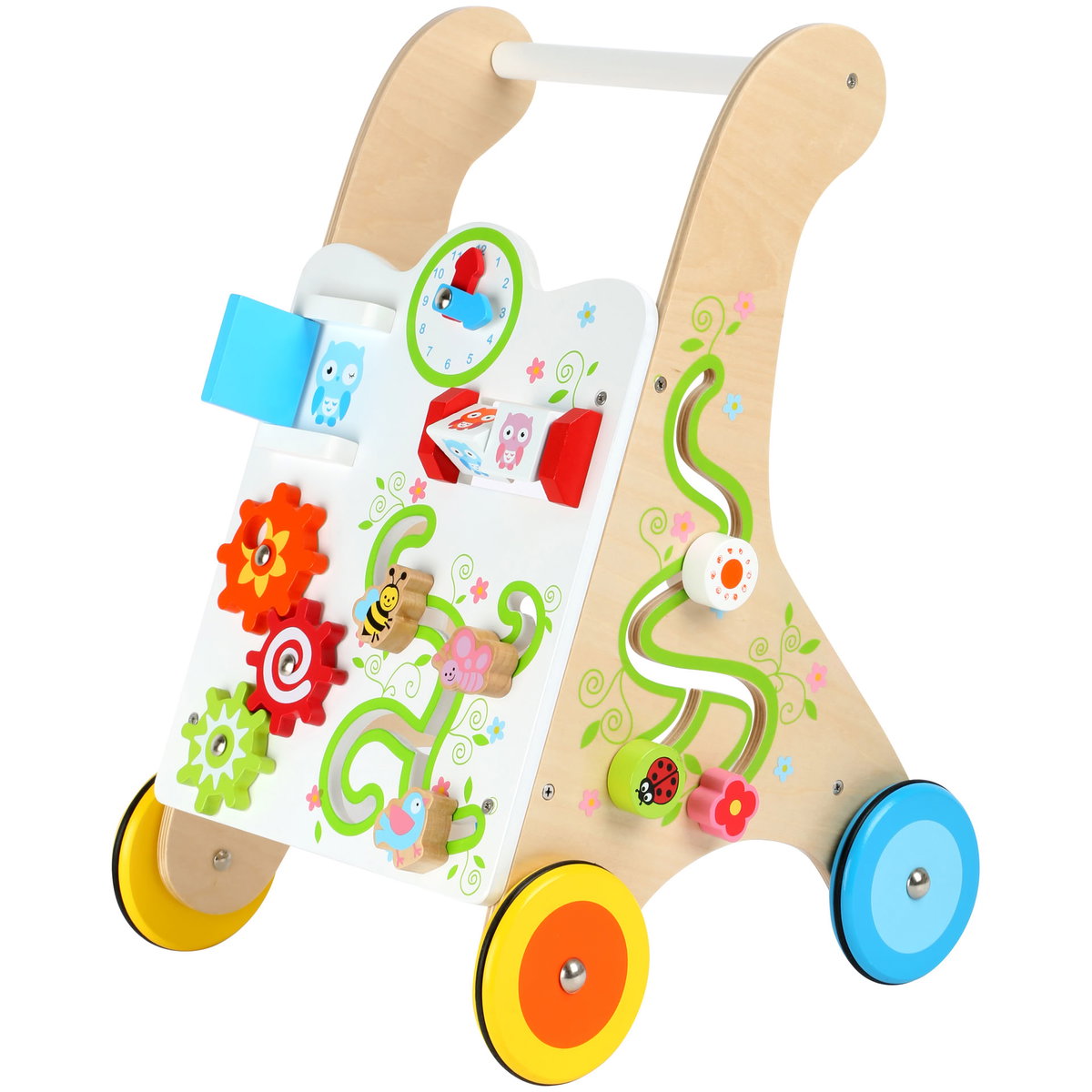 Product Image for small foot Lauflernwagen Aktiv Modell Kunterbunt