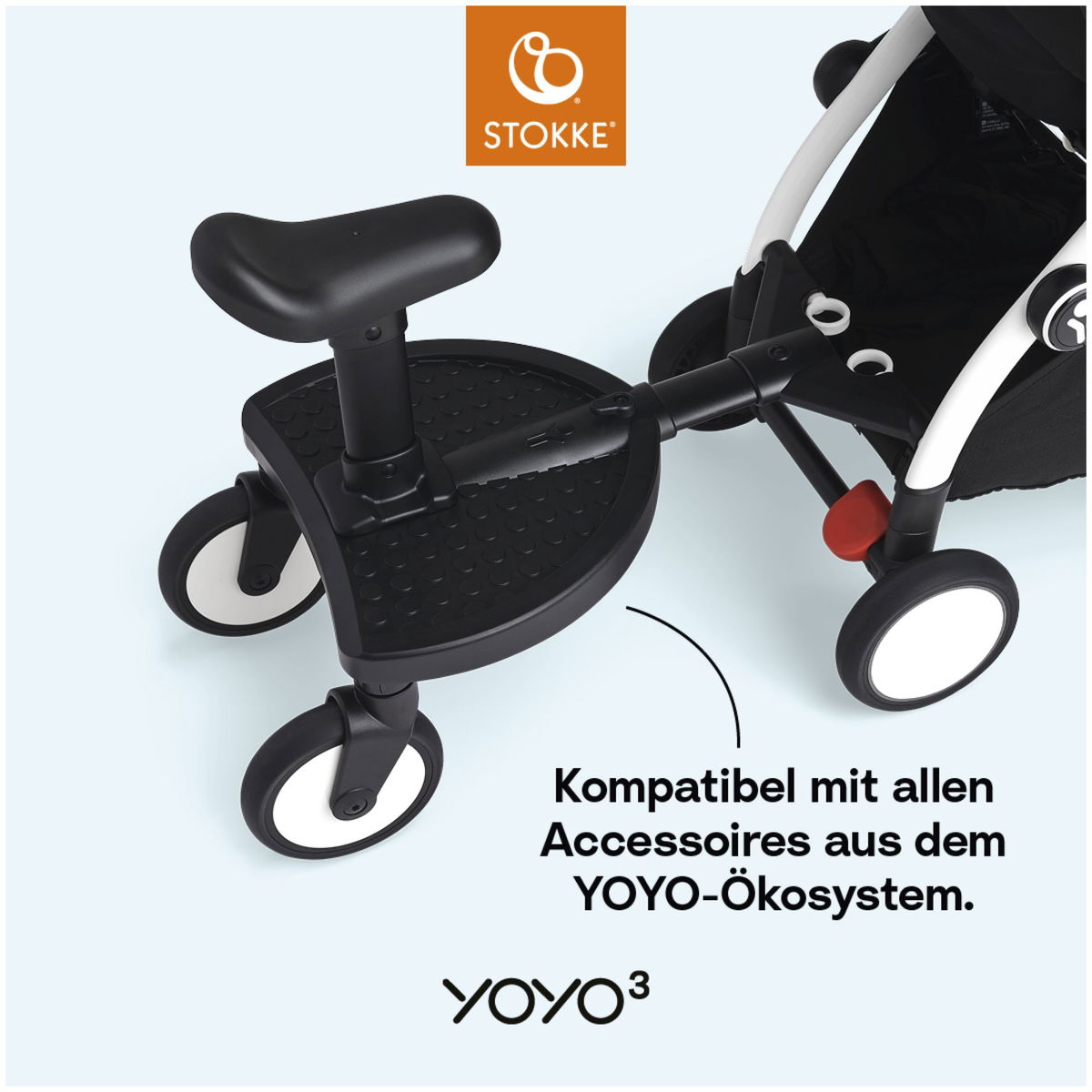 STOKKE YOYO ride-on board for pushchairs | 4mybaby