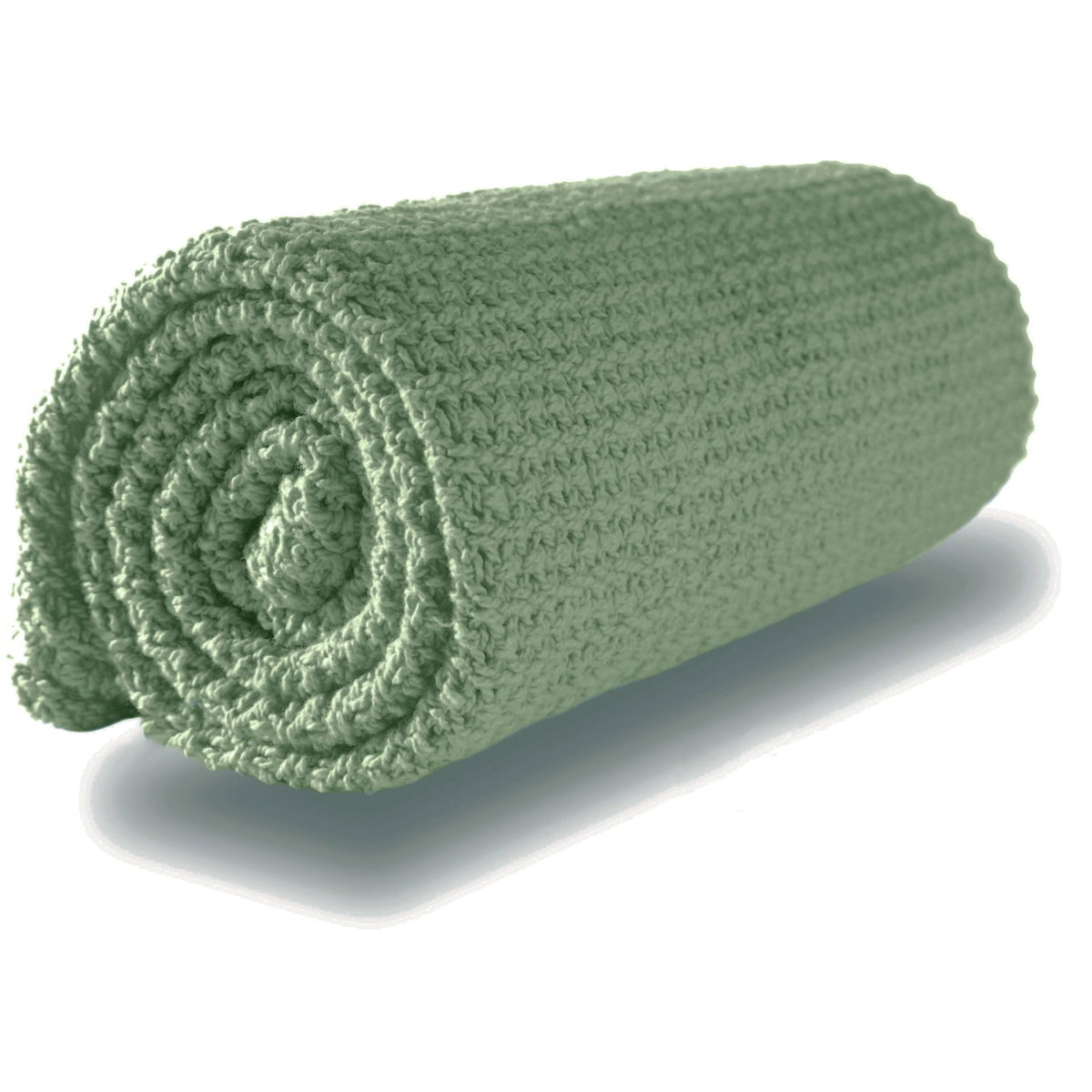 HOMRITAR Coperta 3D Per Bambini – Pile Flanella Morbidissima 330g/m², Verde Celadon 76x101 Cm – Calda E Soffice