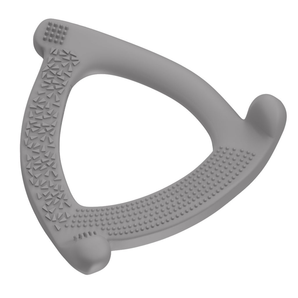 Product Image for Everyday Baby Silicone Teething Ring quiet grey