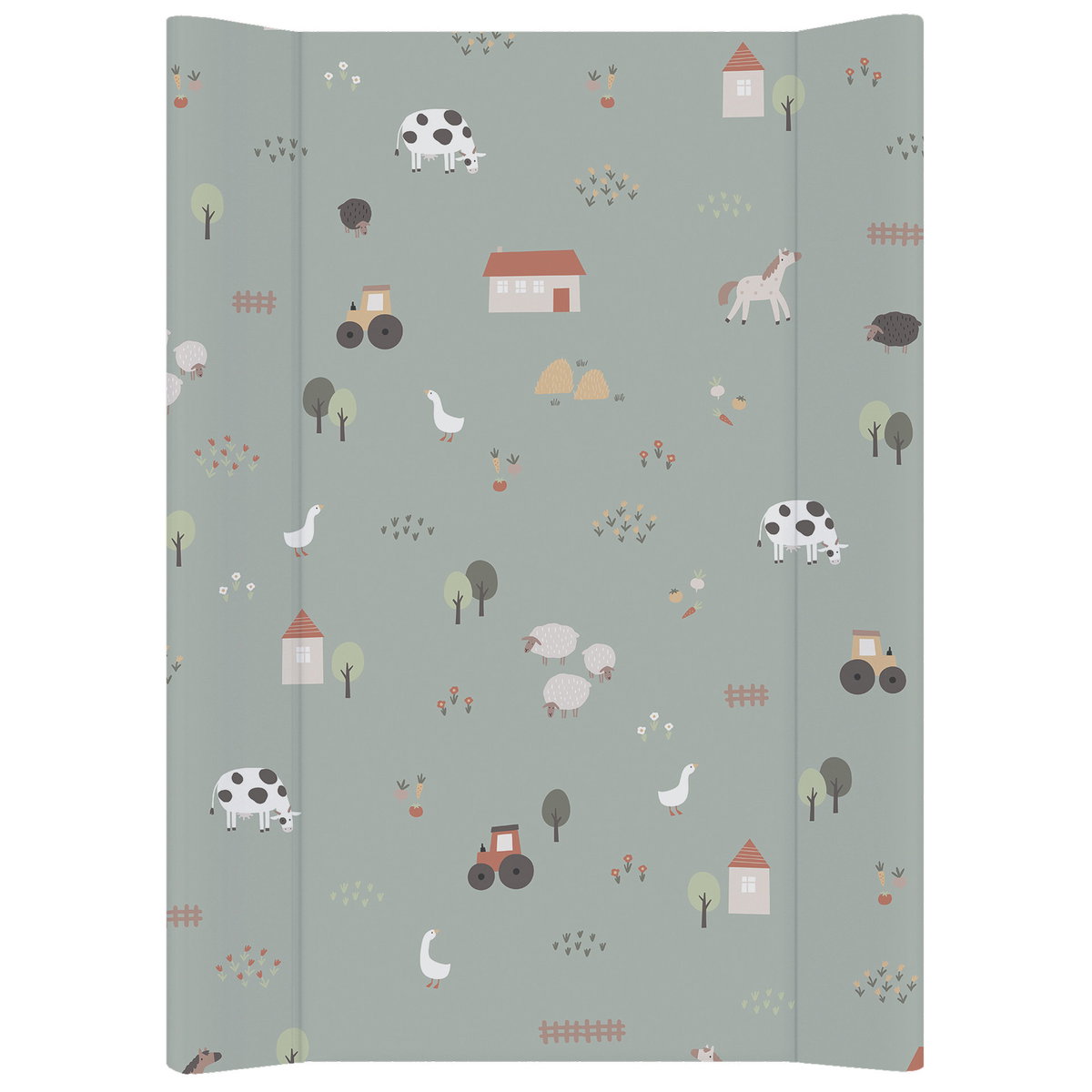 Product Image for rotho Changing Mat Wedge Farm Animals
