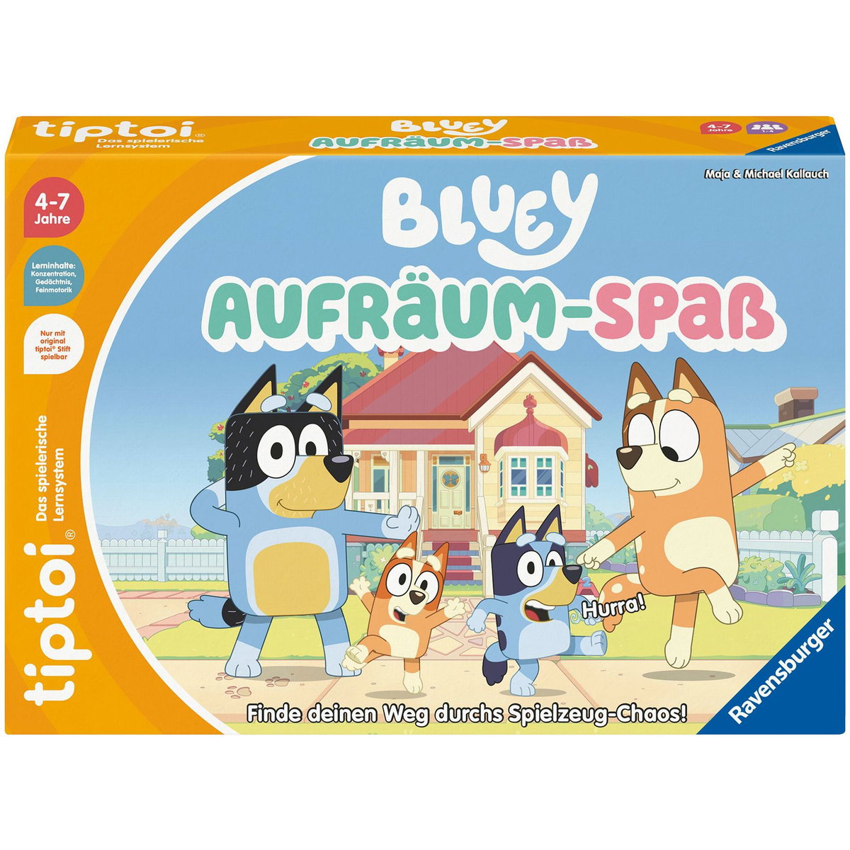 Ravensburger tiptoi Bluey Aufräum-Spass Buy Now 4mybaby