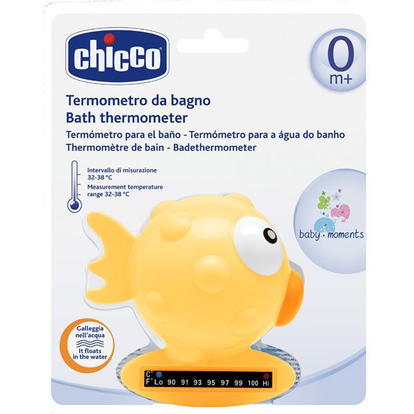 Thermomètre de bain Chicco Fischli orange