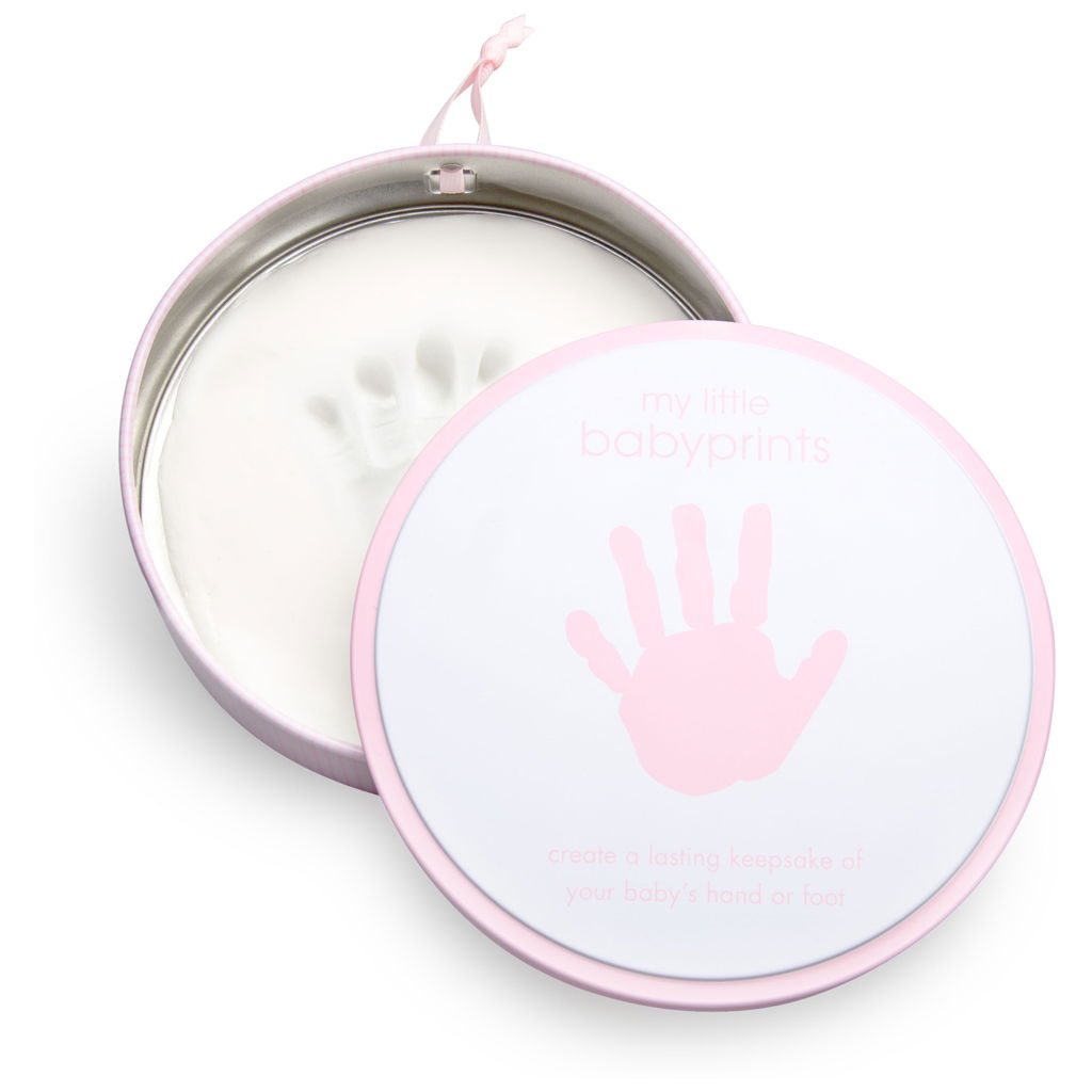 Product Image for Boîte Pearhead avec empreinte de main pink