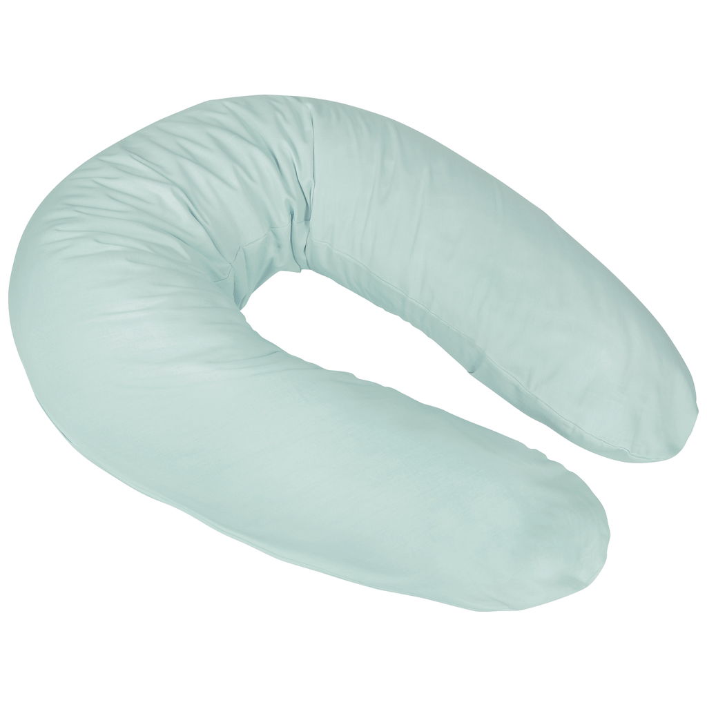 Product Image for Zewi Housse pour coussin d'allaitement en coton mint/blue