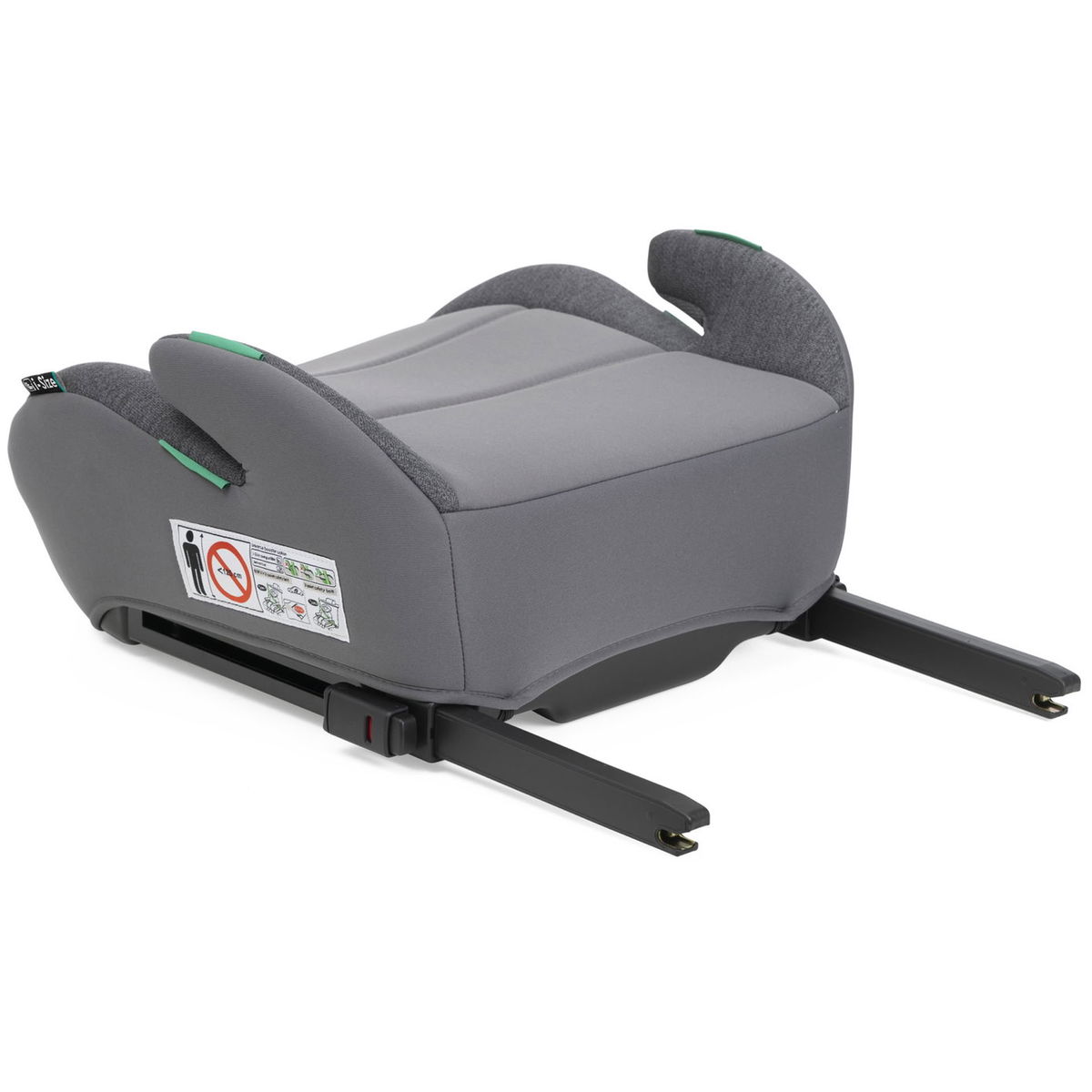 Chicco, Quasar Fix i-Size, autostoeltje 7-12 jaar (126-150 cm), gemakkelijk te installeren met Isofix-systeem, met gevoerde armleuningen en comfortabele zitting, grijs Chicco, Quasar Fix i-Size, autostoeltje 7-12 jaar (126-150 cm), gemakkelijk te installeren met Isofix-systeem, met gevoerde armleuningen en comfortabele zitting, grijs