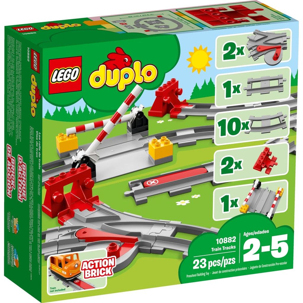 Lego Duplo rail set d'accessoires
