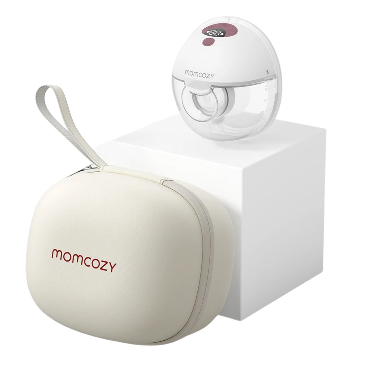 Product Image for Momcozy M5 Milchpumpe rot Modell Einzeln