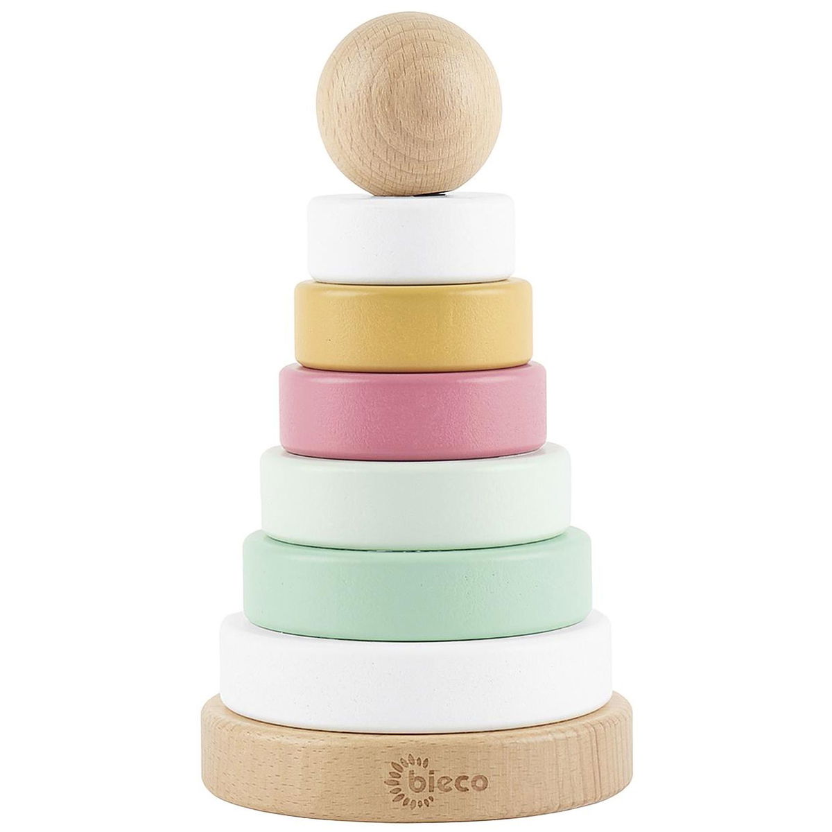 Bieco Stacking Tower Wooden Toy - Buy at 4mybaby