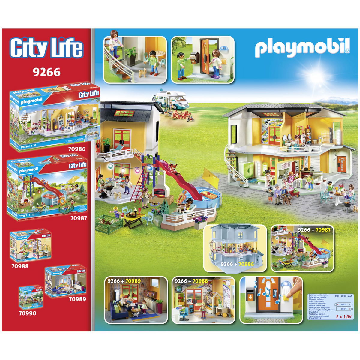 PLAYMOBIL Modern House 9266 - Educational Toy at 4mybaby