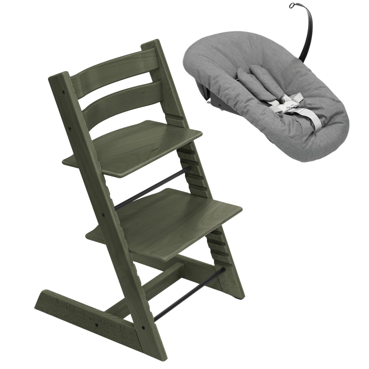 Product Image for STOKKE Tripp Trapp Chaise haute incl. kit nouveau-né marble green