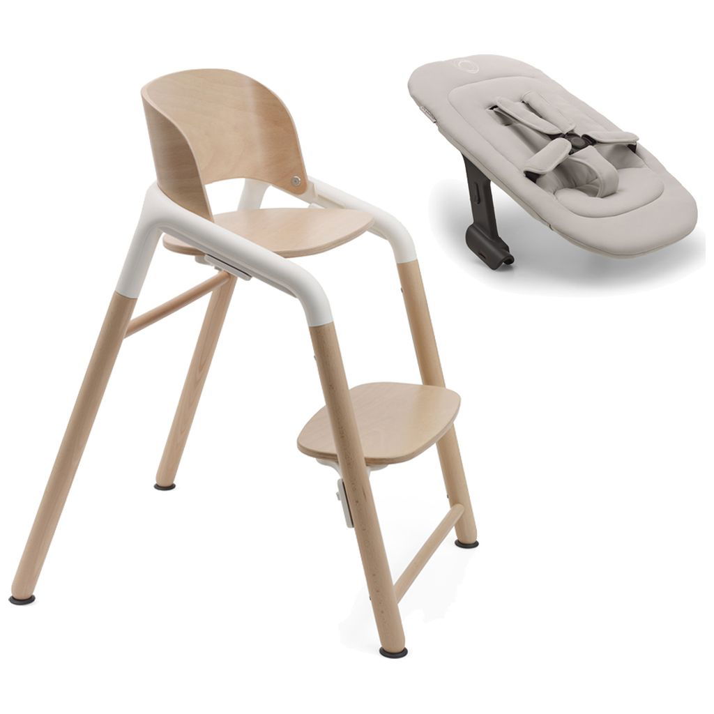 neutral wood/white