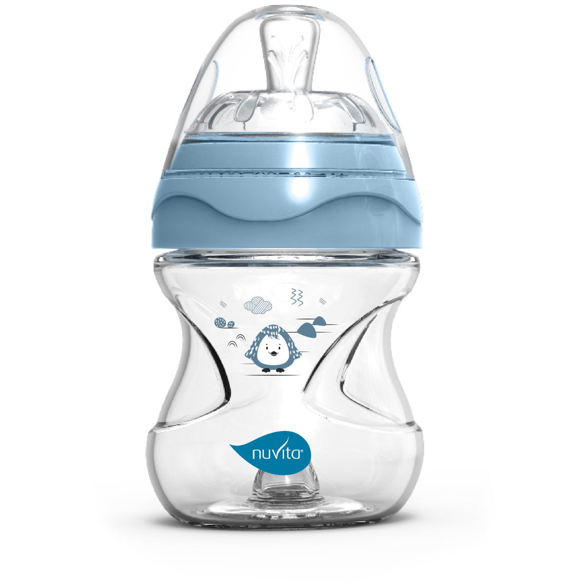 Product Image for nuvita Biberon Materno Feel Anti Colic blu polvere