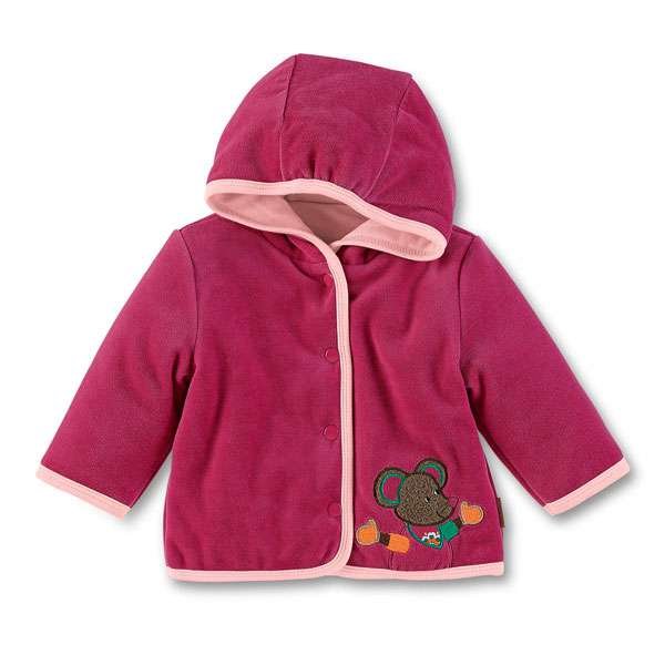 Sterntaler Hooded Jacket Mabel Raspberry winter