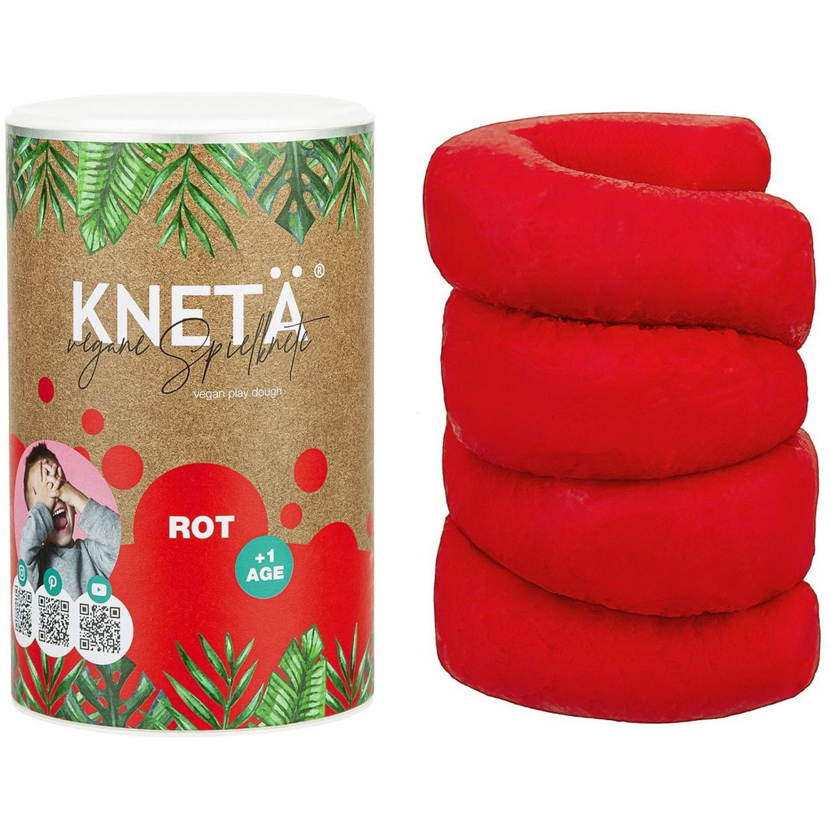 Product Image for KNETÄ Pasta da modellare vegana XXL rosso