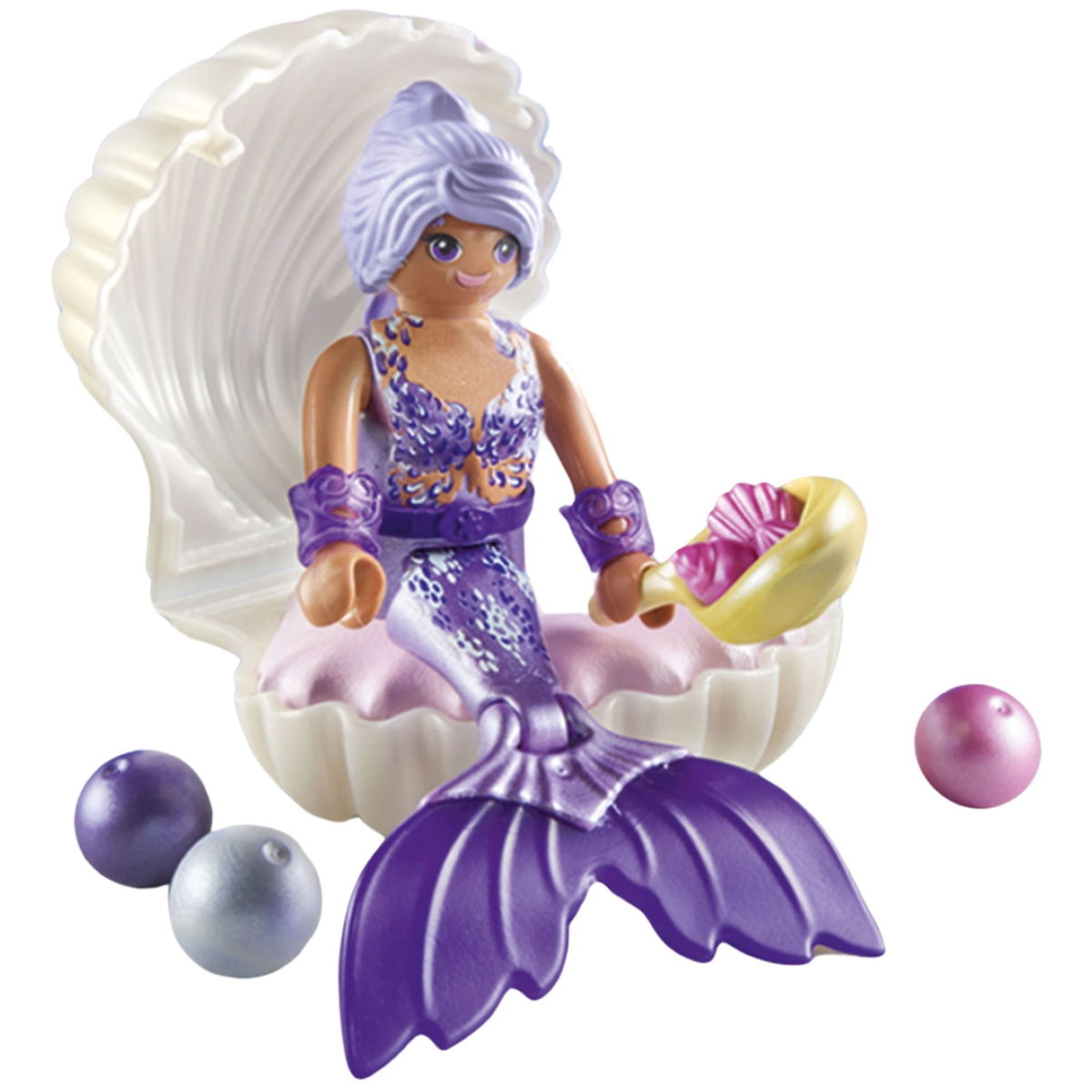 PLAYMOBIL Princess Magic 71502 Sirène avec coquille de perle 4mybaby