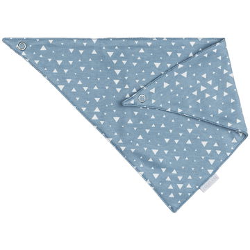 Sciarpa A Triangolo Per Neonati In Cotone - Comoda E Pratica Con Velcro