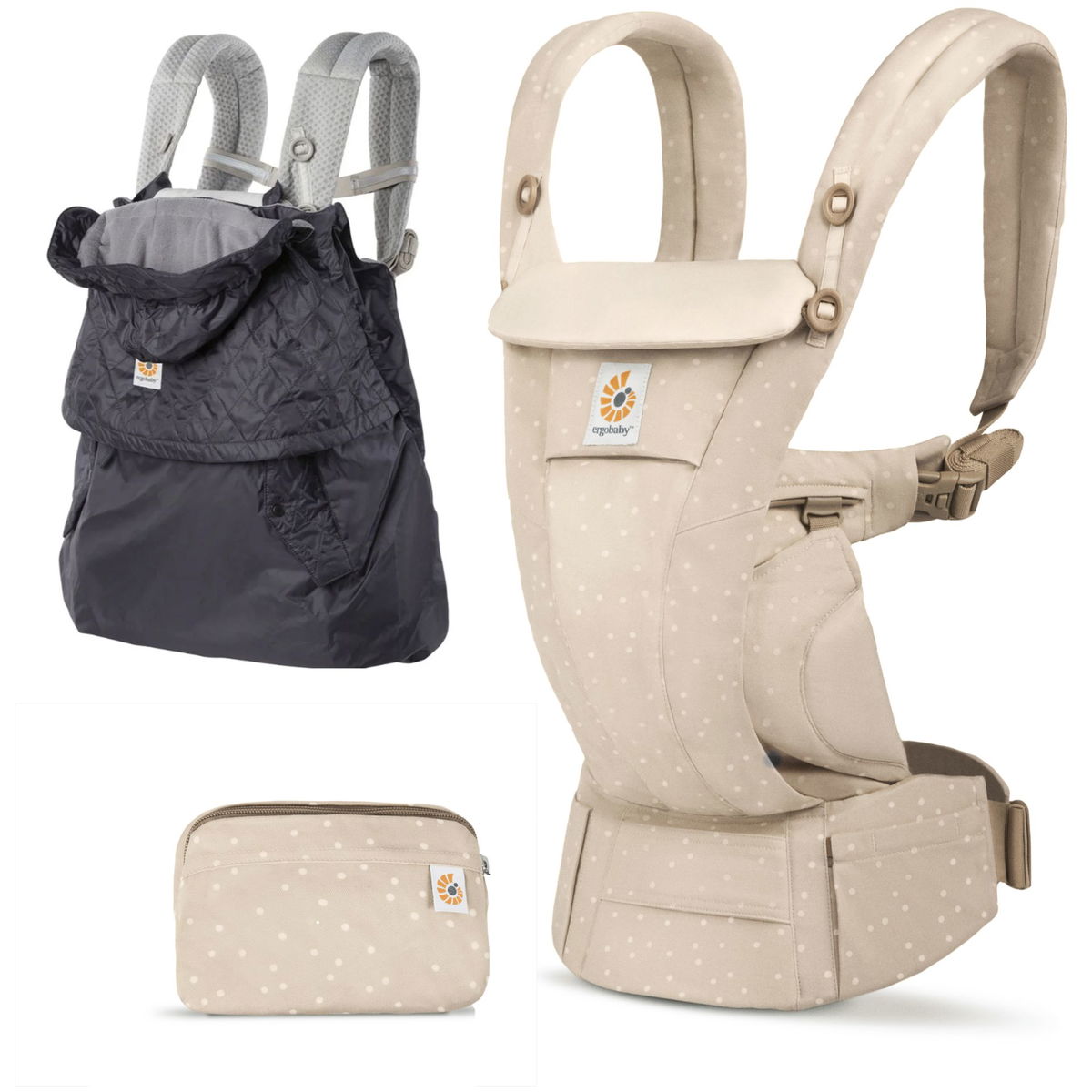Product Image for Ergobaby Omni Dream with All Weather Protection natural dots