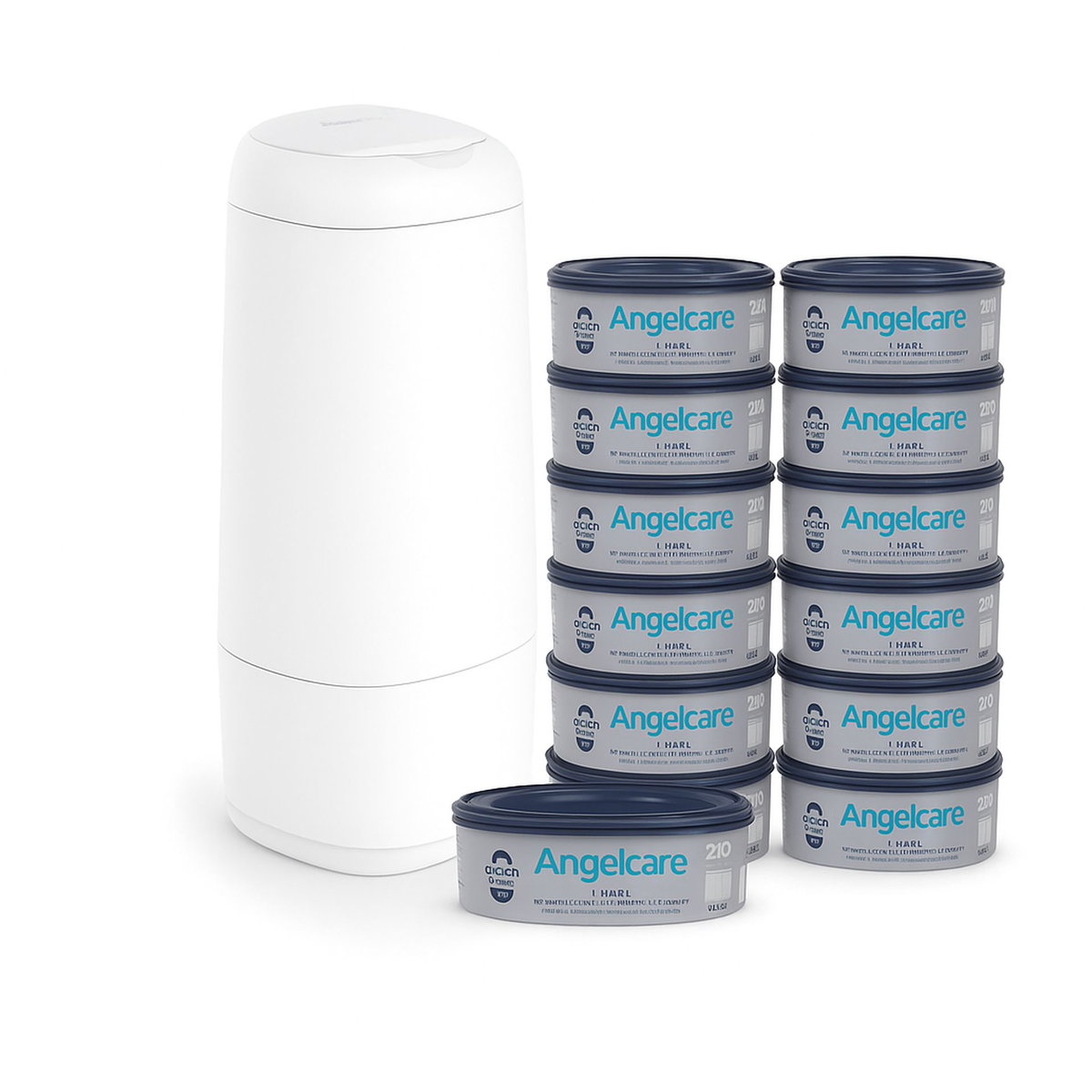 Product Image for Angelcare Diaper Pail Dress Up XL Package size 13 piece