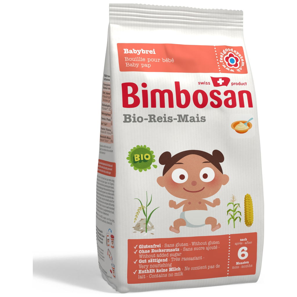 Bimbosan Bio Riz Maïs 6m+