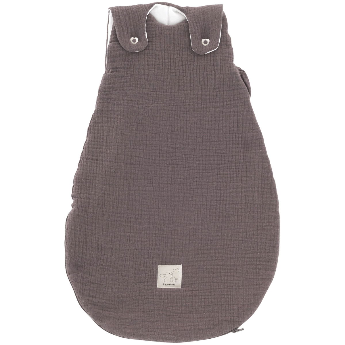 Product Image for Sac de couchage Träumeland Liebmich Musselin toute l'année chocolate plum