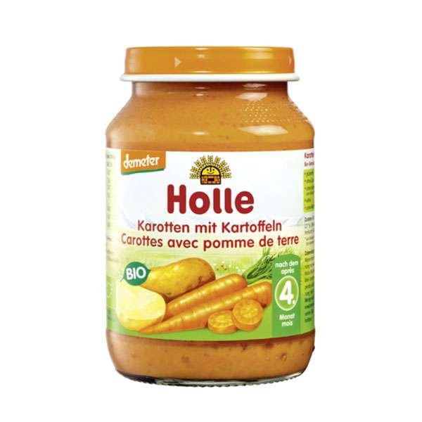 Holle Baby Vegetable Jar Carote con patate 190g