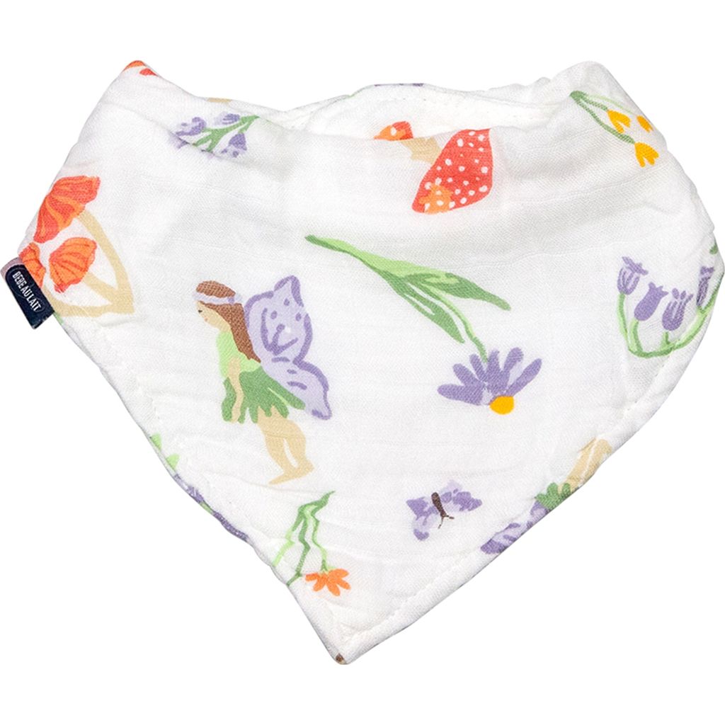 Bavoirs Bébé 8 Pièces - Gaze Douce Et Absorbante - Taille 28x20 Cm - Couleurs Assorties (bleu, Rose, Vert, Jaune, Blanc)