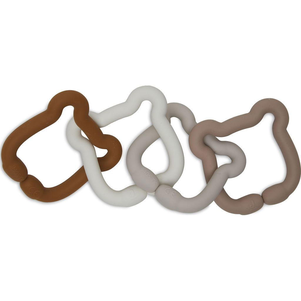 Product Image for Jollein Anelli da gioco in silicone orsacchiotto