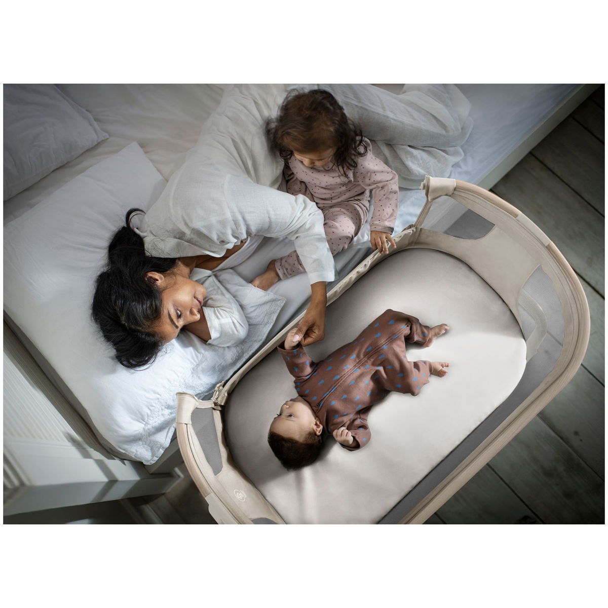 Maxi-Cosi Iora Lot De 2 Draps De Lit Bébé Pour Iora, Iora Air Et Tori - Blanc 100% Coton
