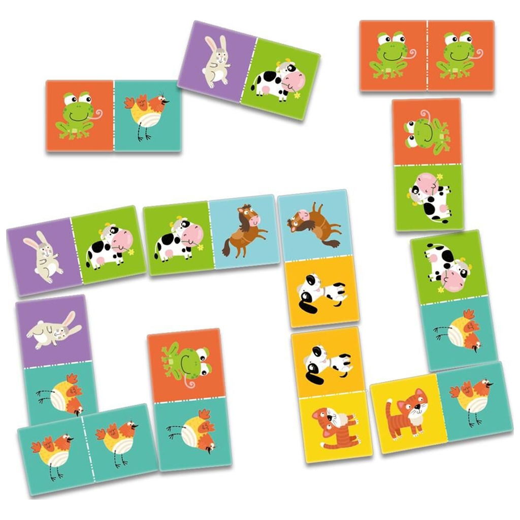 Vicloon Gioco Montessori In Legno – Torre Con Bastoncini Colorati E Dadi, Per 1-6 Giocatori, Età 3-9 Anni - 2
